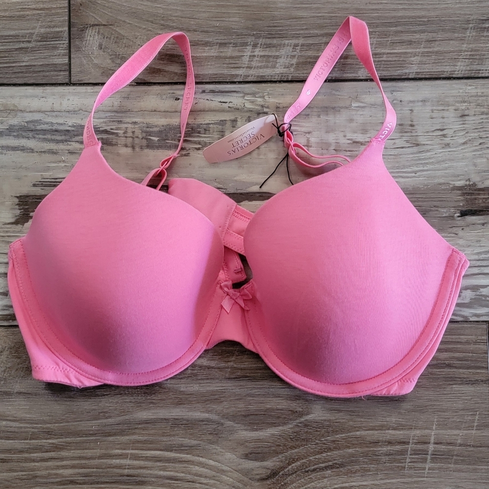 NWT Victoria's Secret 36C Pink T Shirt Bra